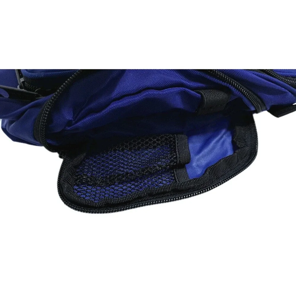 LL Bean Personal Travel Bag Vintage Toiletry Organizer Hanging Shower Blue - Picture 7 of 8